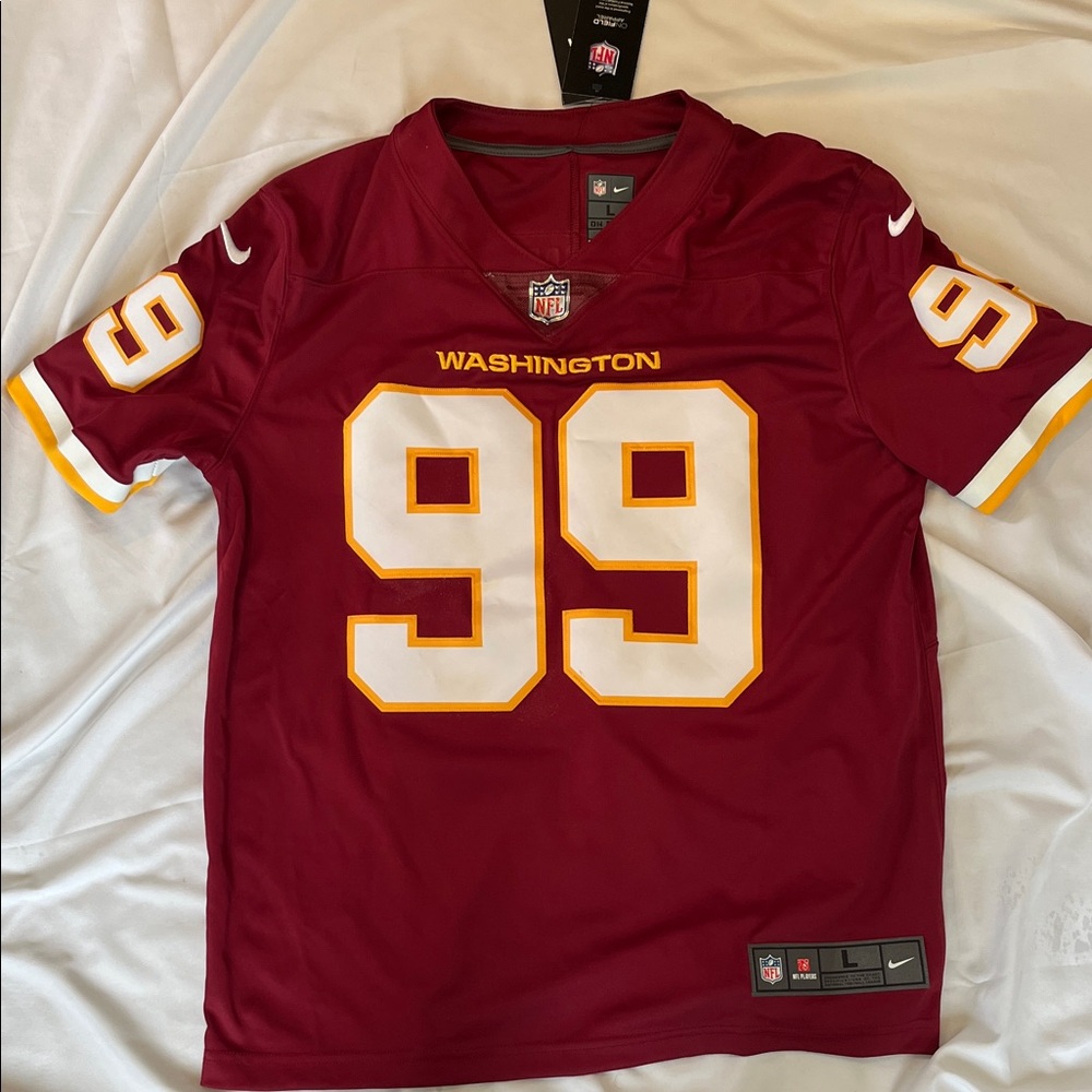 Nike Washington Team Jersey - Burgundy and Gold